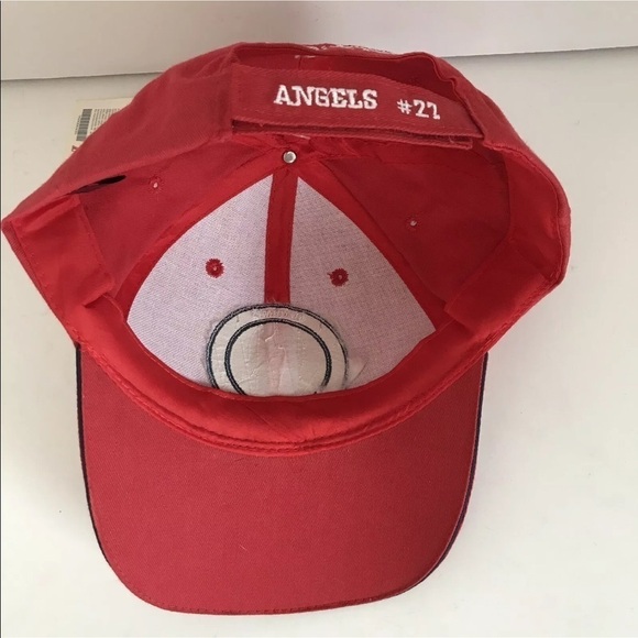 Los Angeles Angels Anaheim Baseball Red Hat Cap - Picture 5 of 8